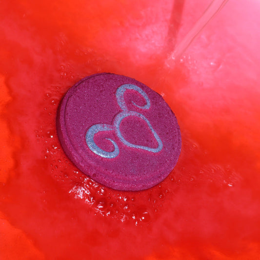 Set of Zodiac Bath Fizzers with Horoscope - Cancer