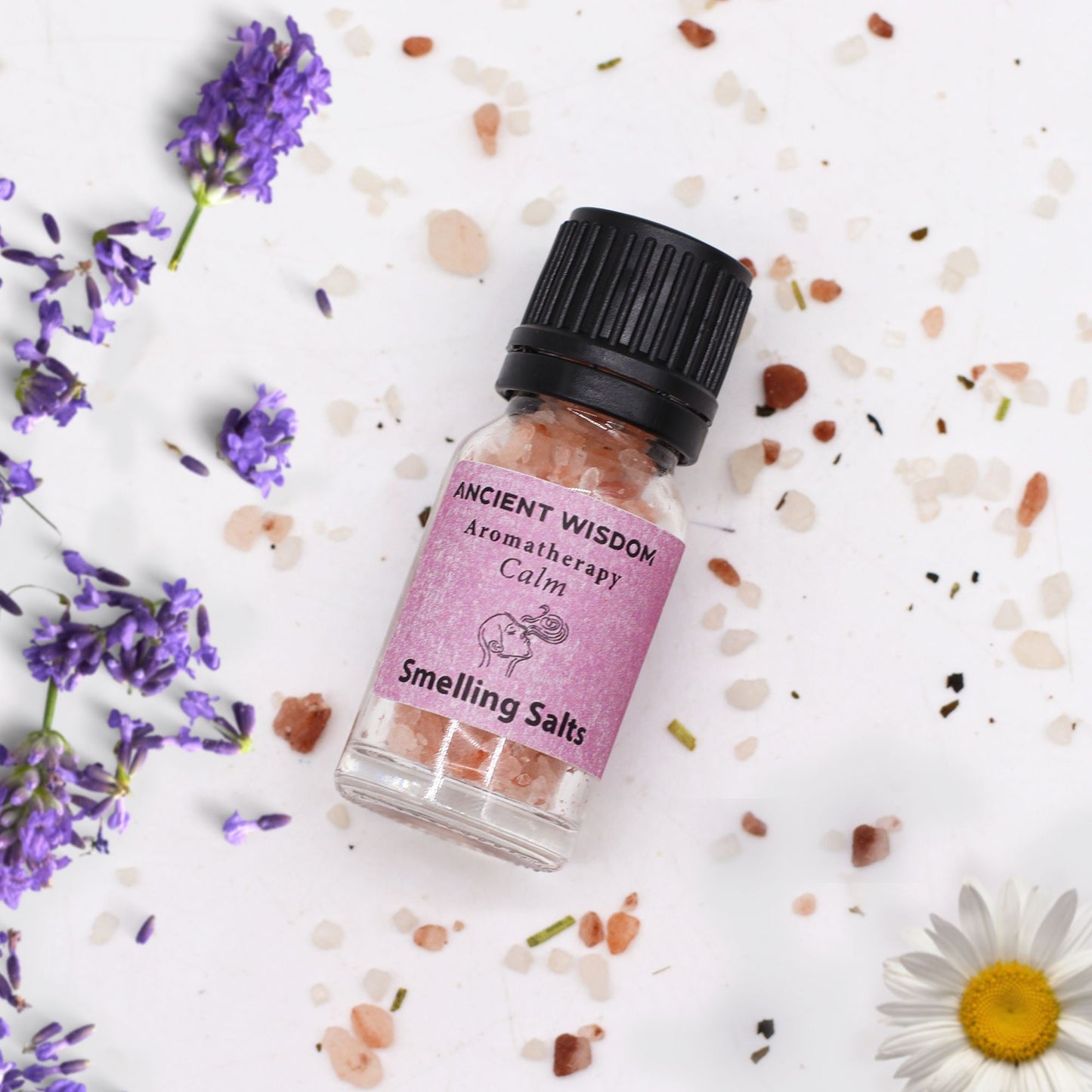 Calm Aromatherapy Smelling Salt – Essential Oil Blend for Relaxation & Stress Relief