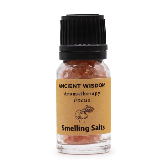 Focus Aromatherapy Smelling Salt – Essential Oil Blend for Mental Clarity & Concentration