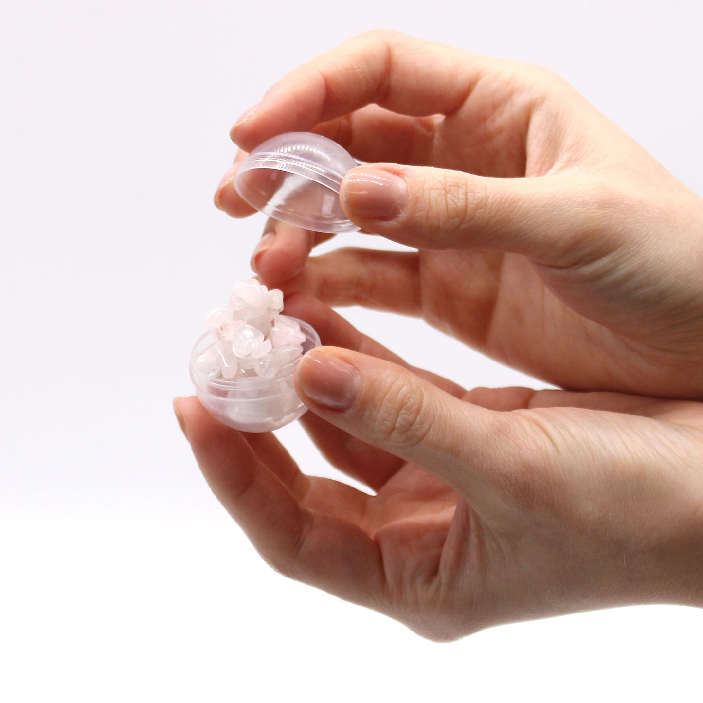 Natural Rose Quartz Gemstone Bracelet Bath Bomb