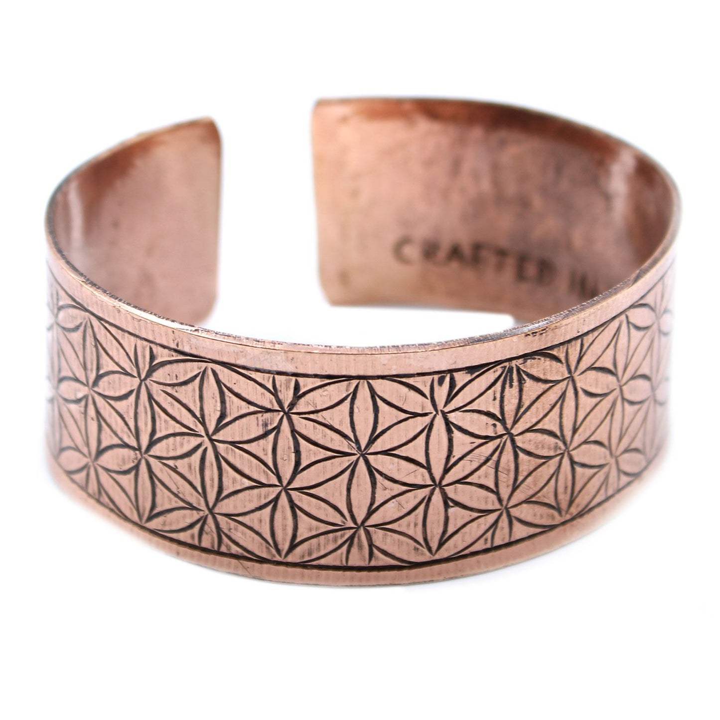 Tibetan Copper Flower of Life Bracelet