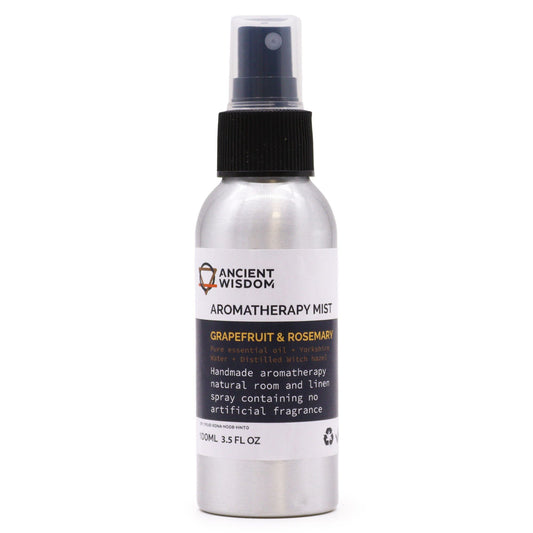 100ml Aromatherapy Mist - Graperfruit and Rosemary