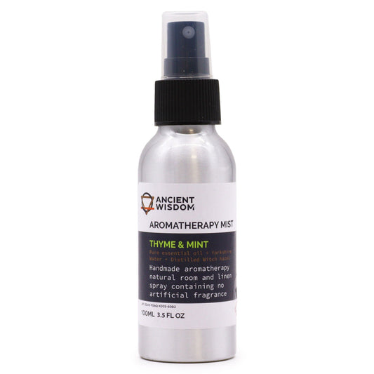 100ml Aromatherapy Mist - Thyme & Mint