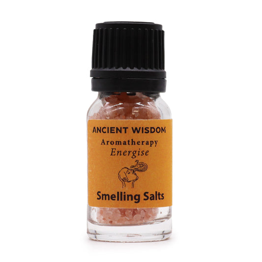 Energise Aromatherapy Smelling Salt – Citrus Essential Oil Blend for Energy & Mental Focus