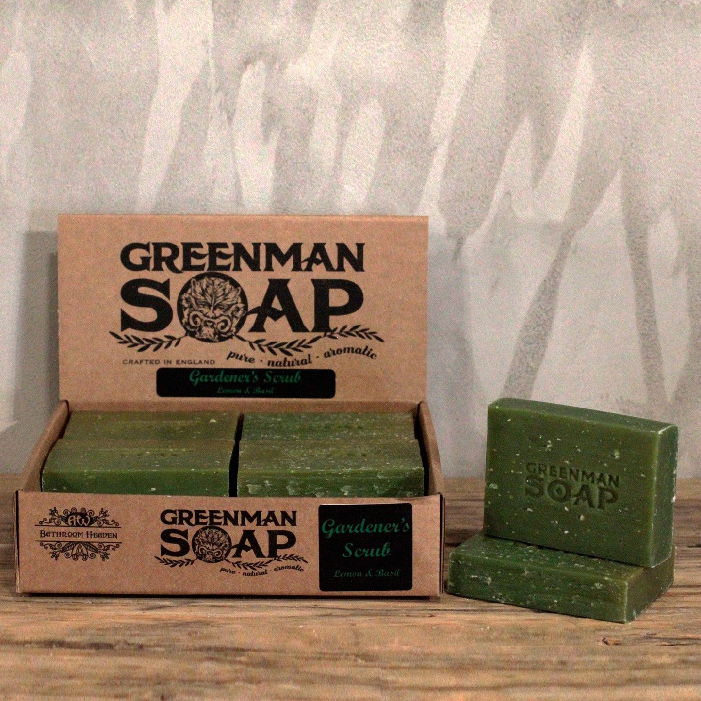 Greenman Soap Slice 100g - Gardener's Scrub