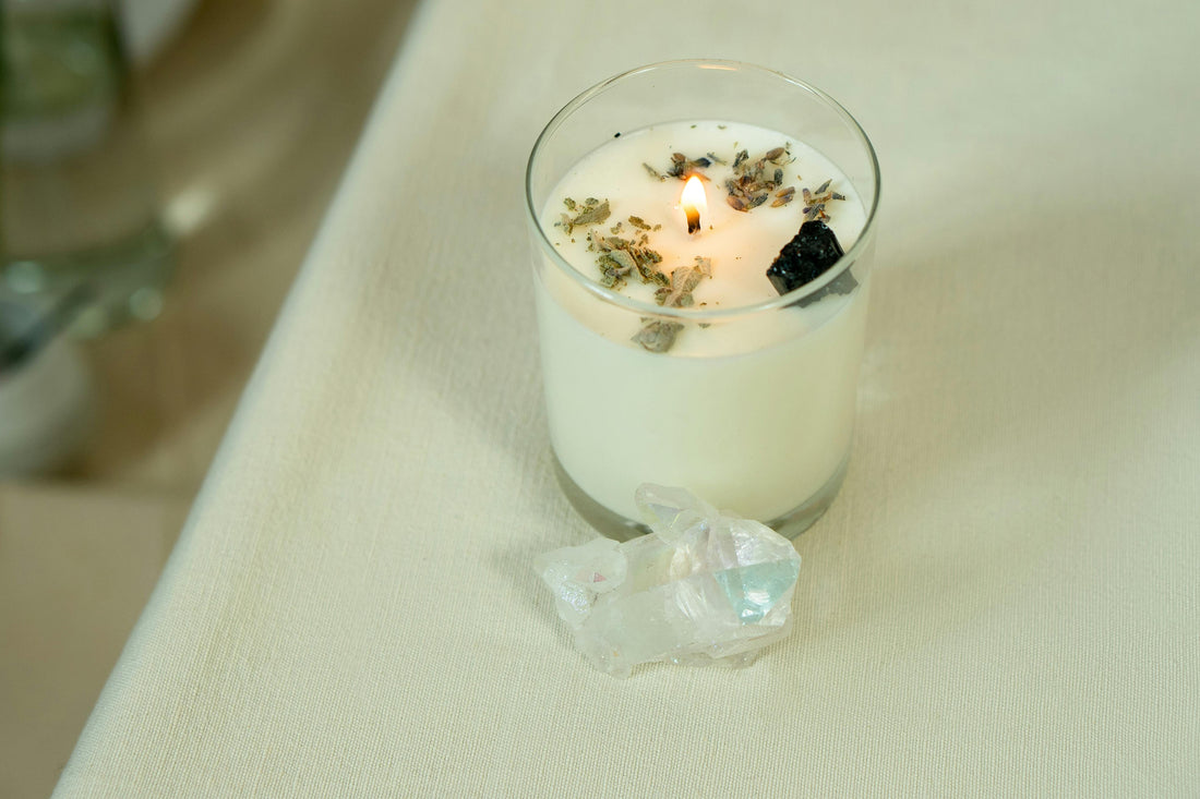 Layering Intentions: Combining Spell Candles with Crystals
