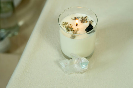 Layering Intentions: Combining Spell Candles with Crystals