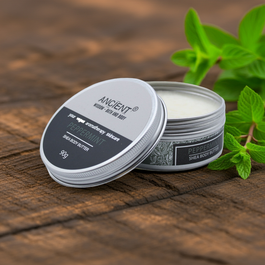 Aromatherapy Shea Body Butter 90g - Peppermint