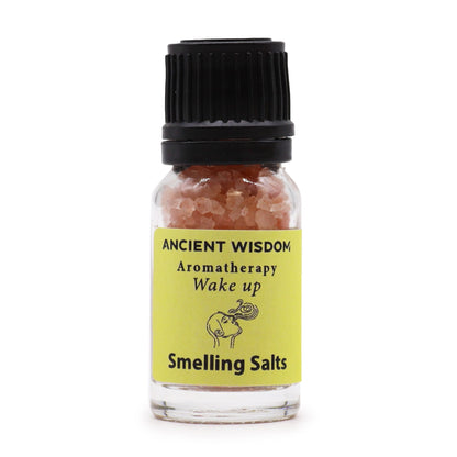 Wake Up Aromatherapy Smelling Salt – Morning Energy Boost with Essential Oils & Himalayan Salt