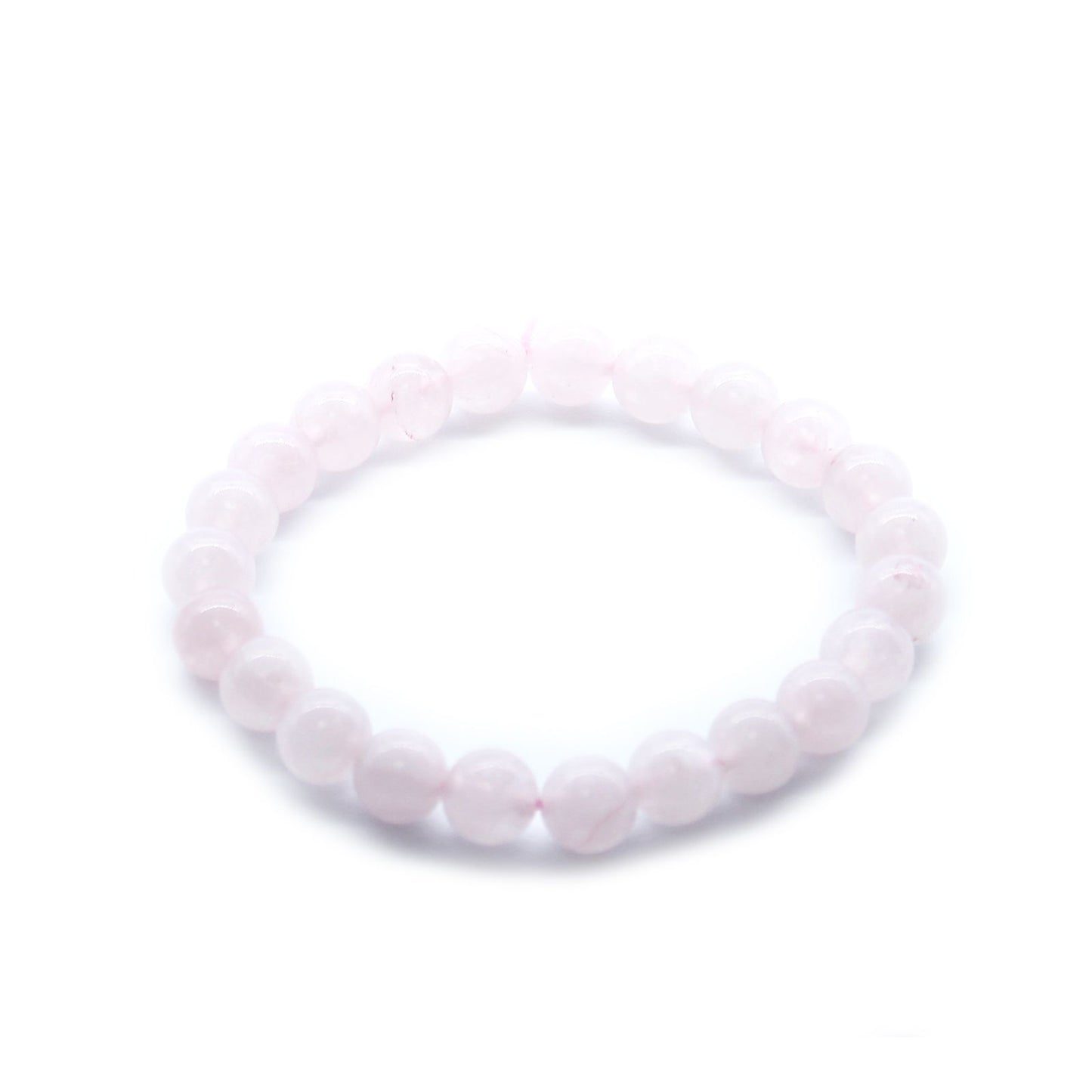 Rose Quartz Power Bracelet – Crystal Healing Beads for Love, Calm & Emotional Healing