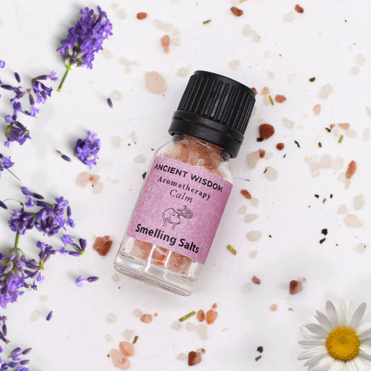 Calm Aromatherapy Smelling Salt – Essential Oil Blend for Relaxation & Stress Relief