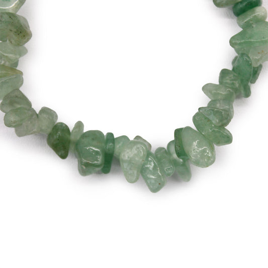 Green Aventurine Chipstone Gemstone Bracelet