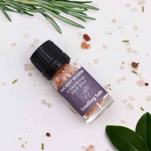 Skull Blast Aromatherapy Smelling Salt – High-Intensity Essential Oil Blend for Energy & Focus