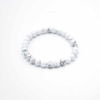 White Jasper Manifestation Bracelet – Peace & Calm