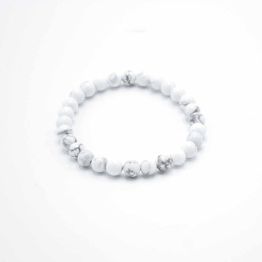 White Jasper Manifestation Bracelet – Peace & Calm