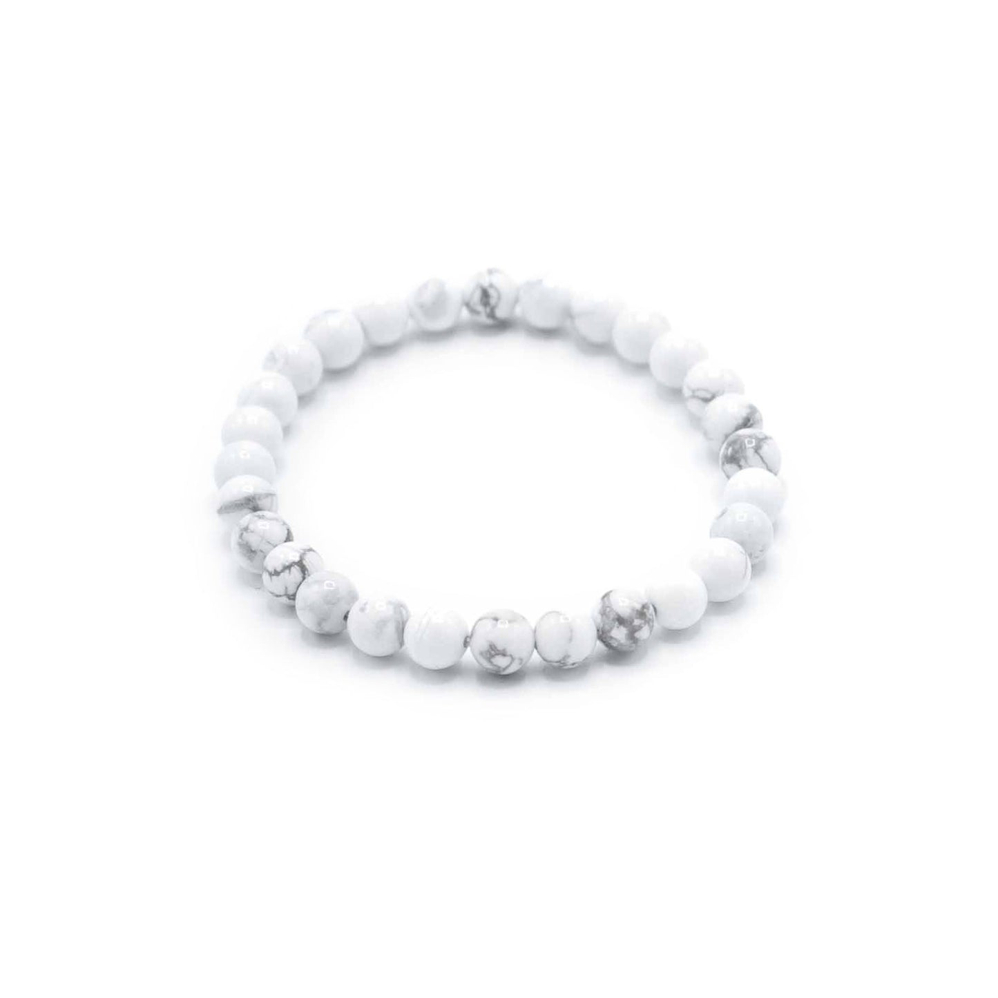 White Jasper Manifestation Bracelet – Peace & Calm