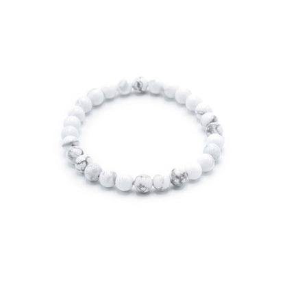 White Jasper Manifestation Bracelet – Peace & Calm