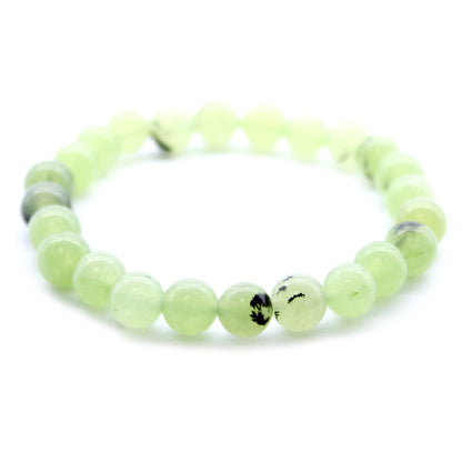 Jade Power Bracelet – Crystal Healing Beads for Wellness, Vitality & Immune Support