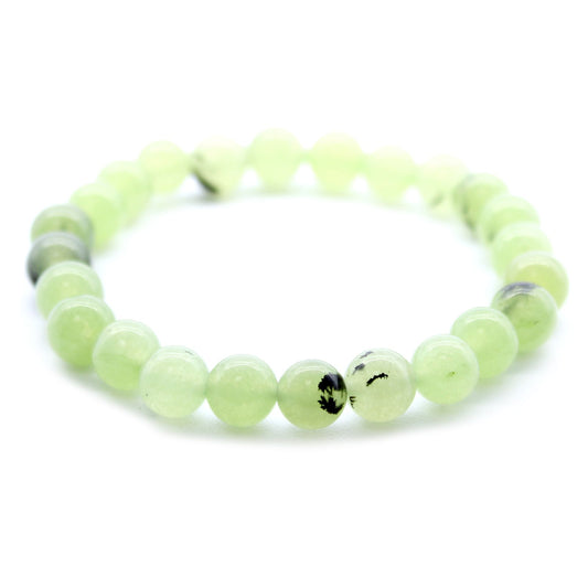Jade Power Bracelet – Crystal Healing Beads for Wellness, Vitality & Immune Support